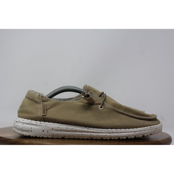 Hey Dude Shoes - Hey Dude Wendy‎ Floral Beige Casual Loafers Lightweight Shoes Womens Size 7